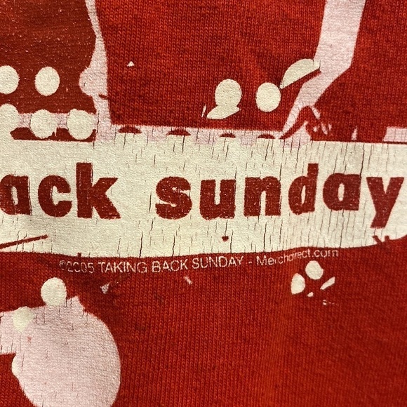 Y2K vintage Taking Back Sunday band tee - Picture 3 of 5